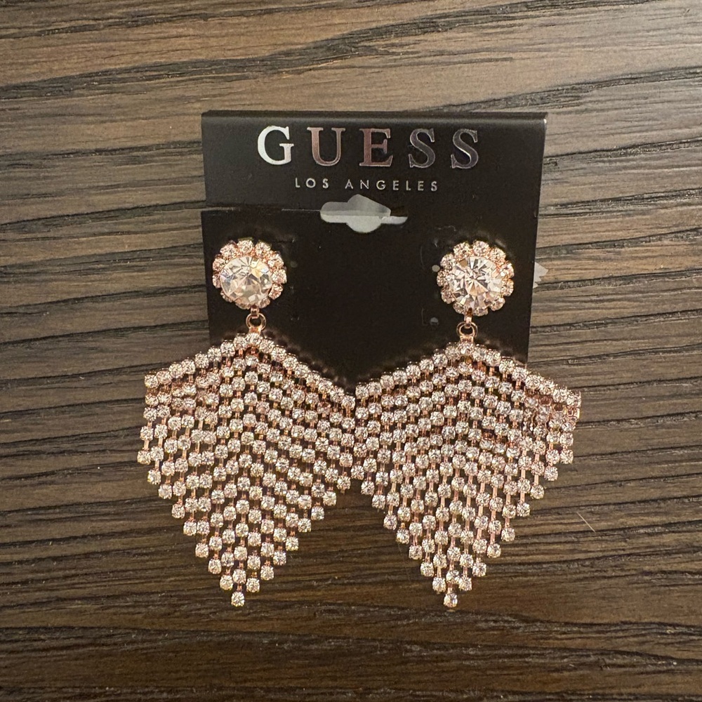 NEW Guess Dangle Earrings